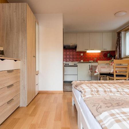 Apartament Haus Alpenblick Saas-Grund Zewnętrze zdjęcie