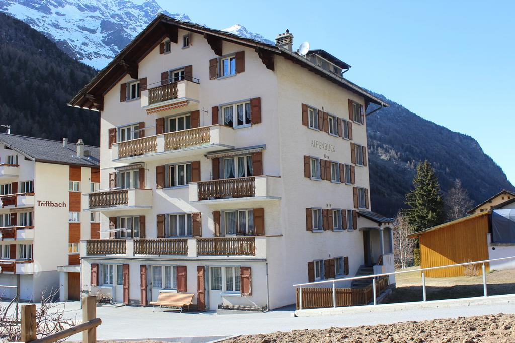 Apartament Haus Alpenblick Saas-Grund Zewnętrze zdjęcie